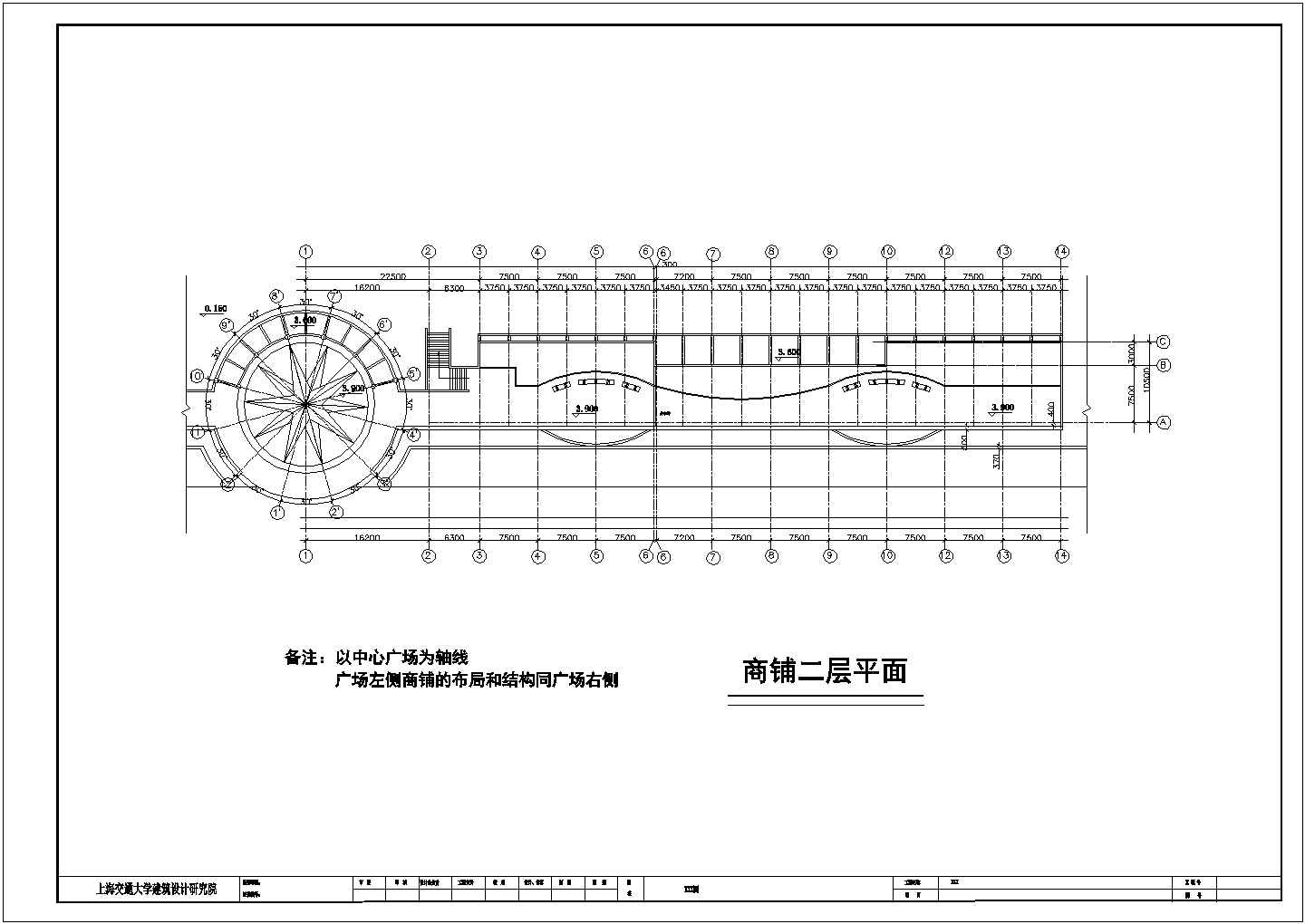 龙游滨河绿化带施工图纸 （全集）