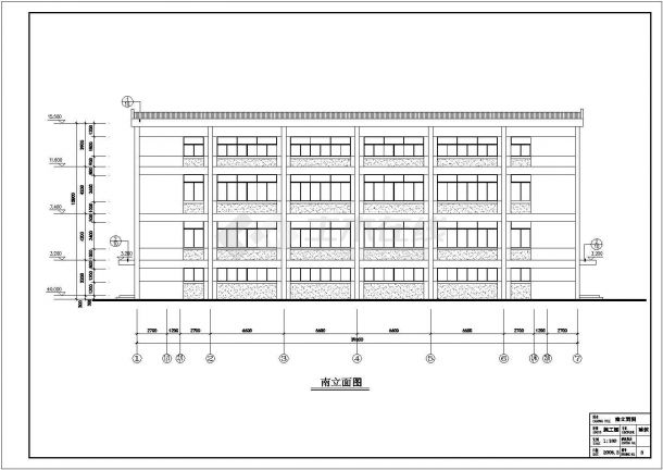 【上海】某戊类厂房建筑图（含设计说明）-图一