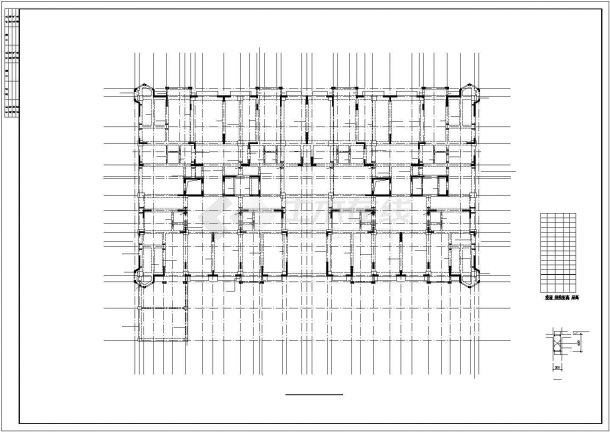 12层坡屋顶框支剪力墙结构住宅结构施工图（独立基础）-图二