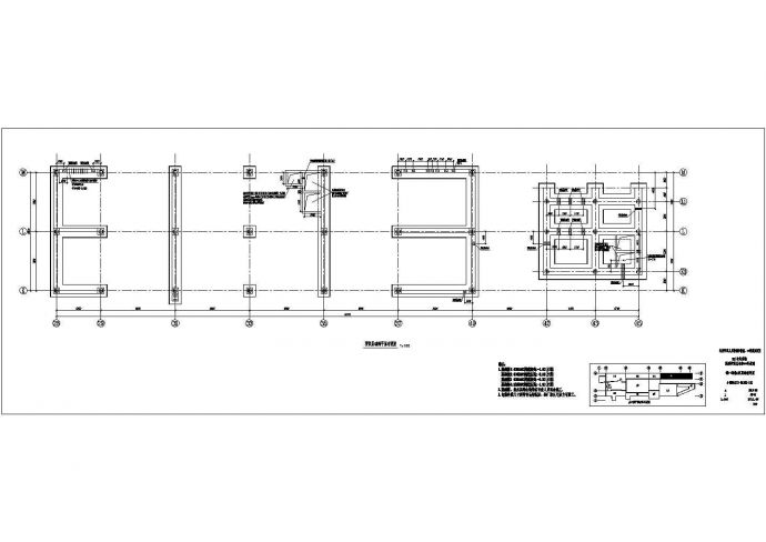 13层框架剪力墙后勤大楼结构施工图（桩基础）_图1