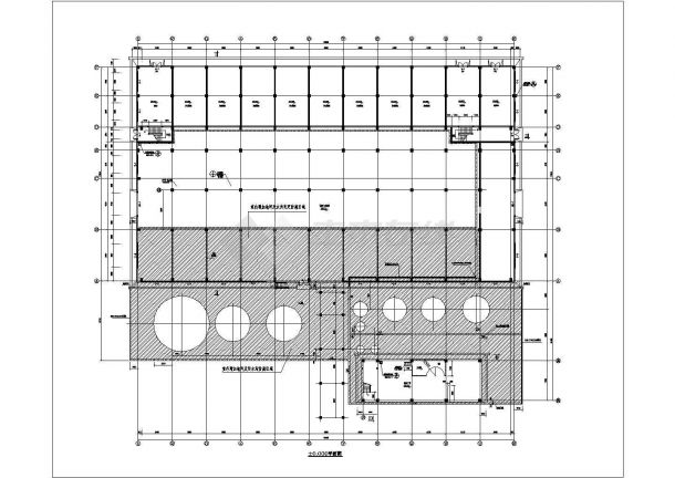桩基础框架厂房建筑结构施工图（6度抗震）-图一