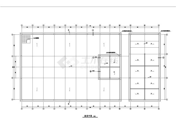 南方某地区冷库建筑施工图（共4张）-图二