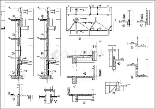 翡翠山湖酒店建筑设计全套施工图（CAD文件）-图一