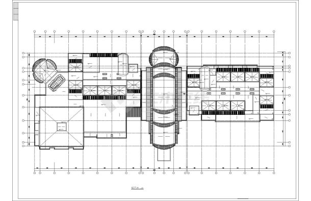 某九层民俗风格酒店建筑方案图（含效果图）VIP-图二