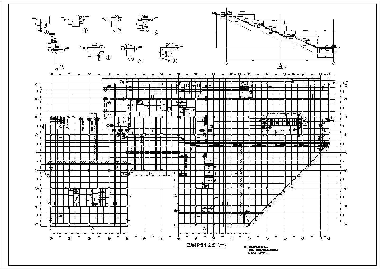 [成都]某十六层酒店幕墙建筑施工图
