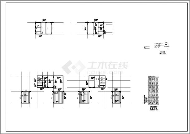15层剪力墙住宅结构CAD平面布置参考图-图二