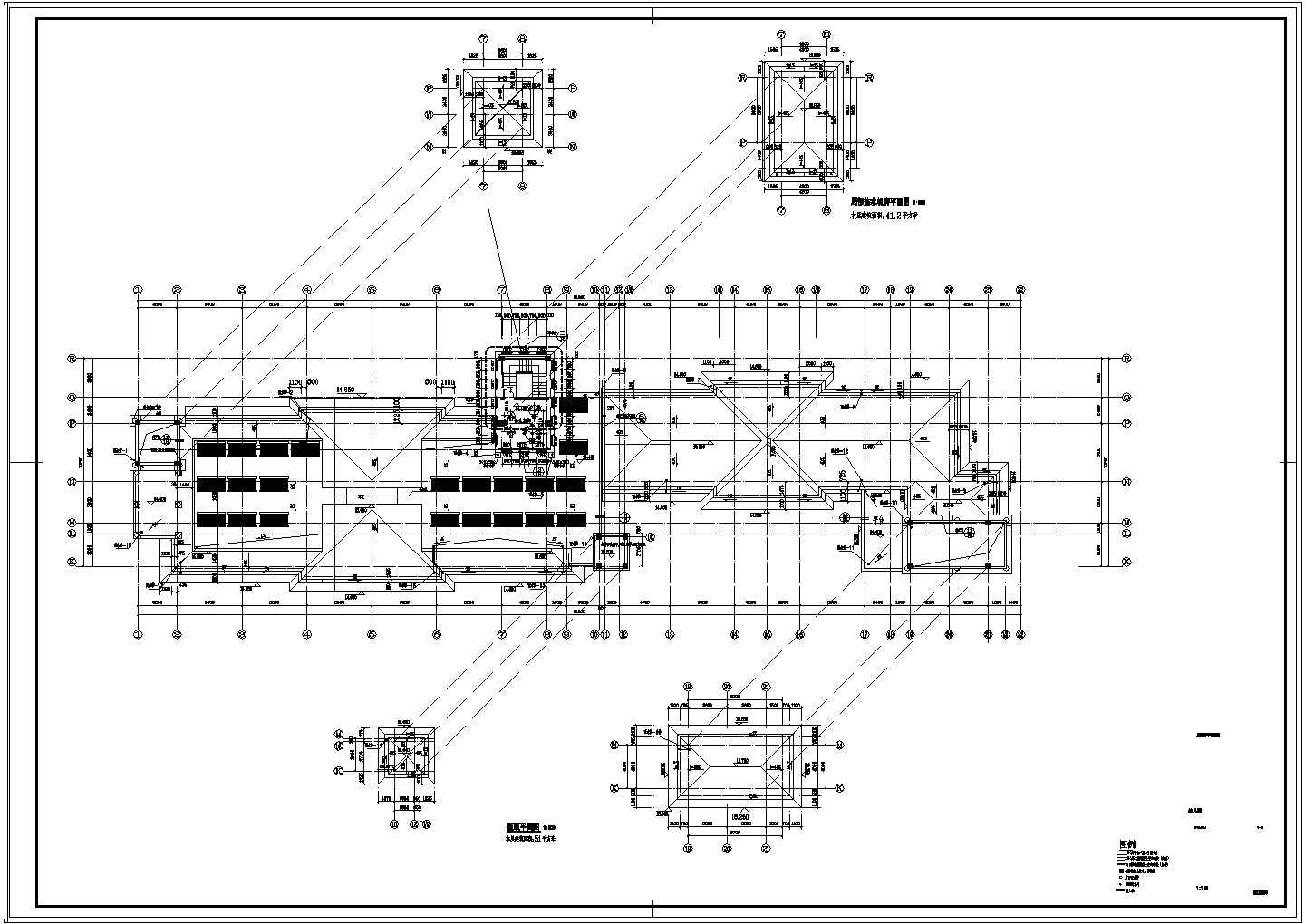 [江苏]某7646.3㎡二十四层二十四班欧式幼儿园建筑施工图