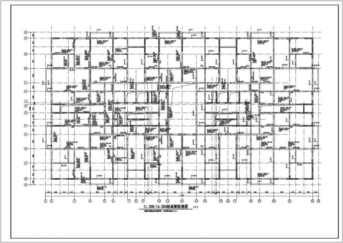 A级高度二十四层剪力墙住宅结构施工图_图1