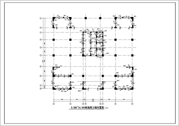 A级高度18层框架剪力墙住宅结构施工图_图1