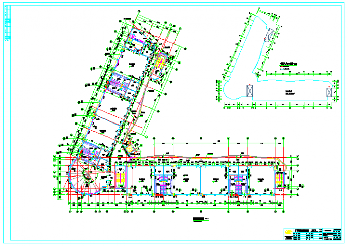 [合集]4套大型幼儿园建筑施工图（规模均为10班以上）精VIP_图1