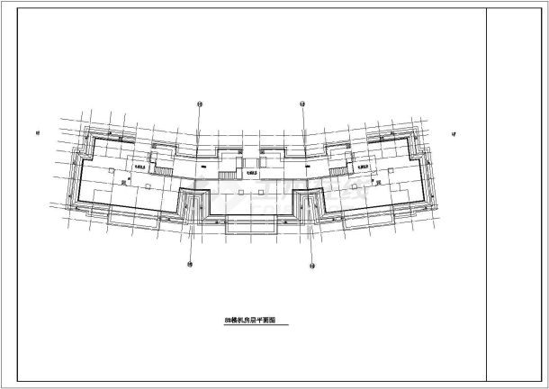 [杭州]某61360平方米十五层简欧风格商住楼建筑施工图VIP-图二