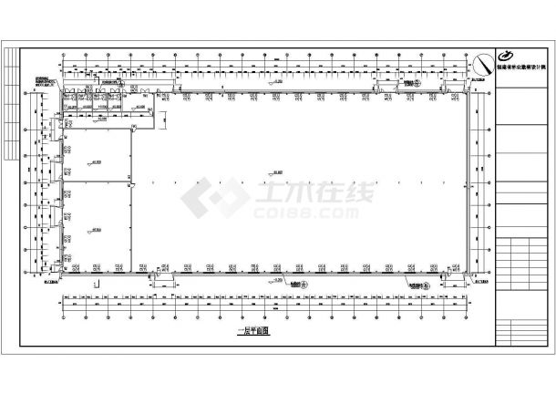 【福建】某公司细木工板车间钢结构施工图-图二