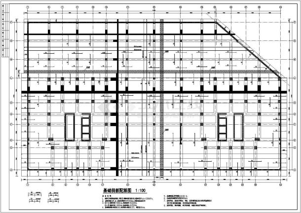 地上29层地下2层框架商住公寓结构施工图-图二