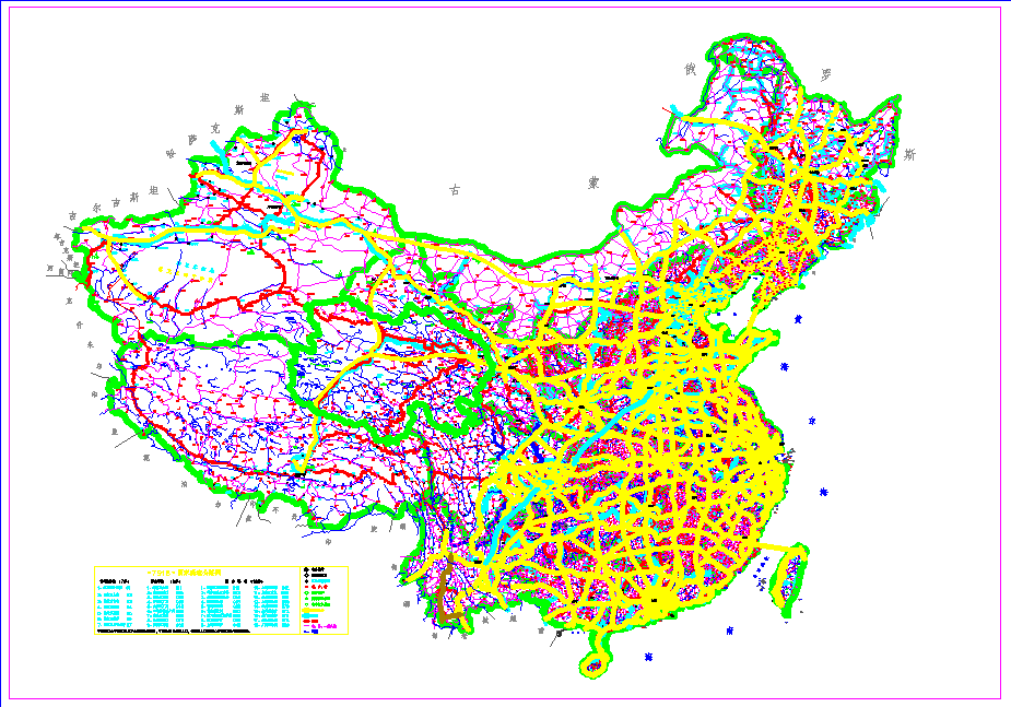 中国公路完整版CAD图纸