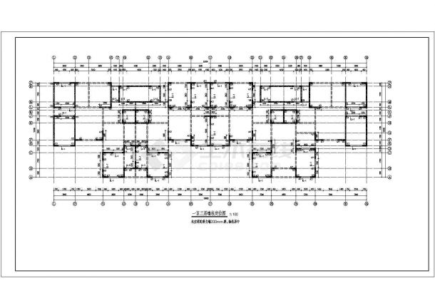 带地下室21层剪力墙住宅结构施工图-图二