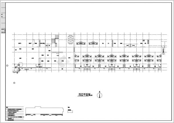 某市3000平方米六层病房楼建筑方案设计（框架结构）-图二