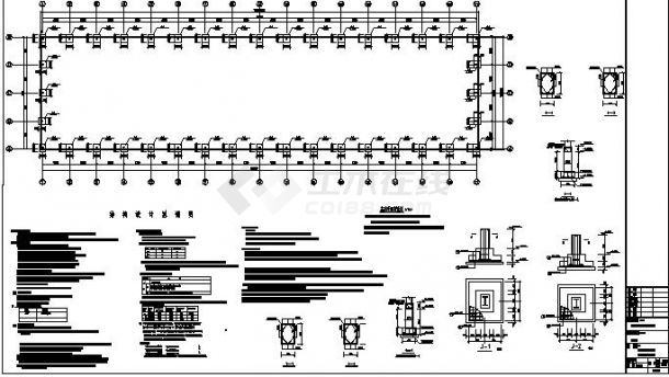某地即墨鳌山钢结构厂房方案图（共10张）-图一