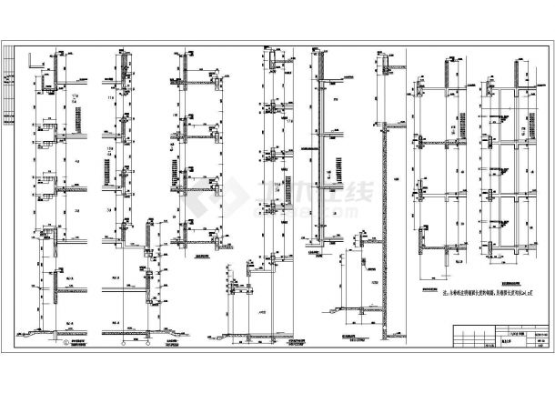 17层框剪住宅结构施工图(CFG桩、平法)-图一
