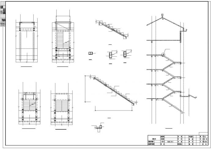 五层带车库框架结构住宅结构施工图（独立基础）_图1