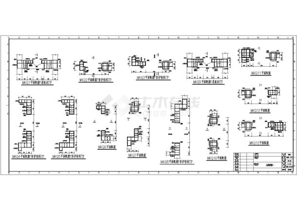 27层桩基础框剪商住楼结构施工图(带地下室)-图一