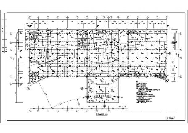 某地大型医院门诊及住院楼建筑施工图-图二