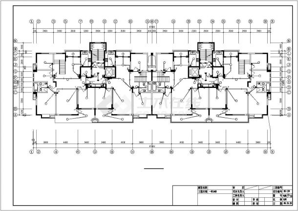 【马鞍山】某小区一期11#12#电气设计图纸-图二