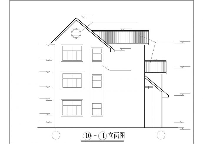 某市高档别墅建筑设计结构施工图纸_图1