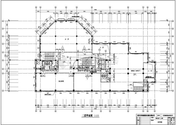 [苏州市]某10066㎡十一层小区会所建筑结构水电施工图VIP-图一