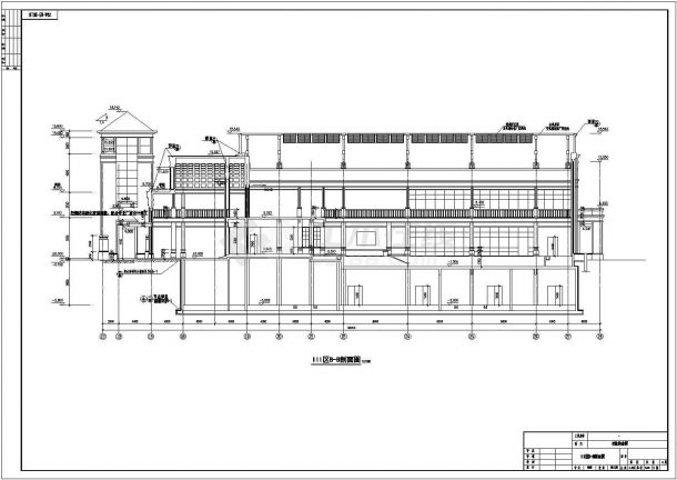 [北京]欧式风格两层会所建筑施工图（国内知名地产）VIP-图二