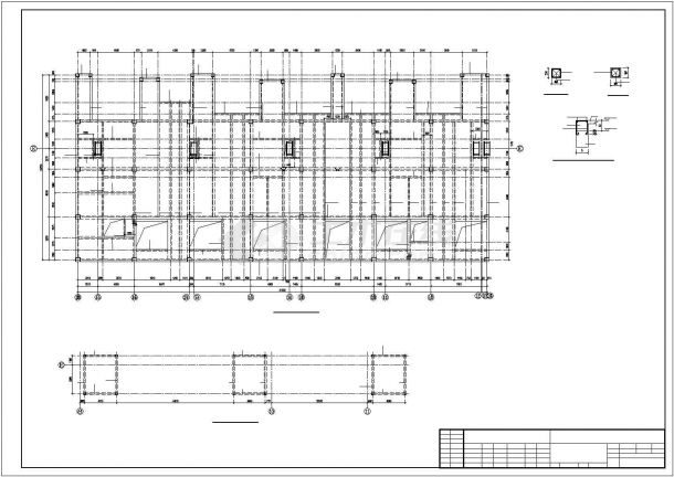 30万吨大型钢结构铸造车间结构施工图（桩基础）-图一