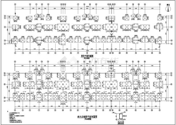 某地多层框架结构建筑设计施工详图-图一