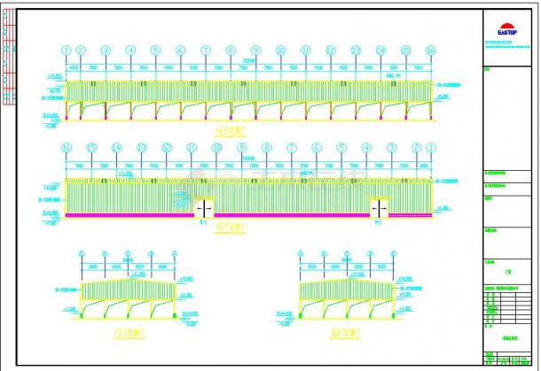 某地某石业有限公司方案建筑施工图-图二