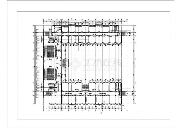 某五层框剪结构学校教学楼建筑方案图（高25米）-图二