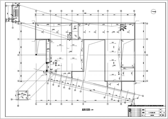 [[河北省]某二层商业会所建筑施工图（节能型）_图1