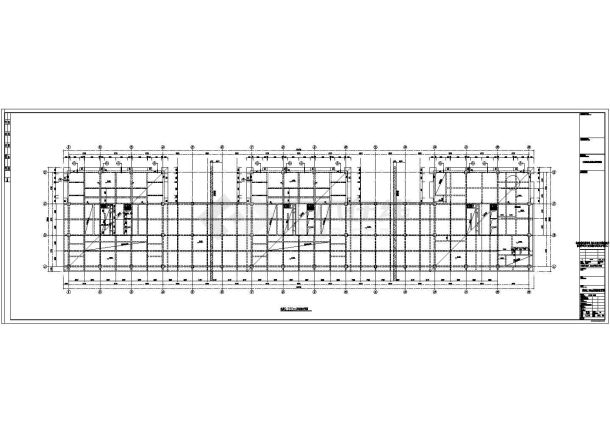 11层框架综合楼东楼结构施工图（桩基础）-图二