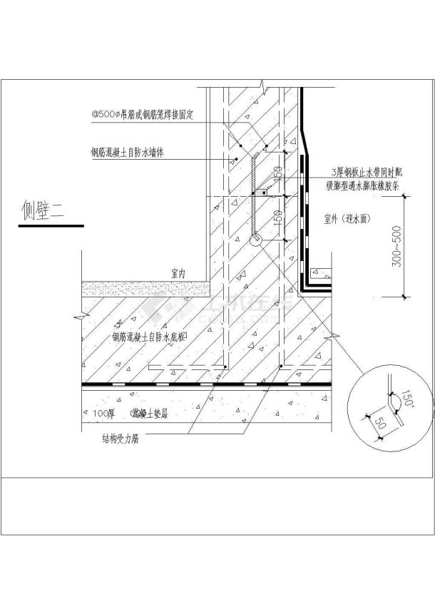 [温州]某22331㎡一层经济适用房地下室建筑施工图VIP-图一