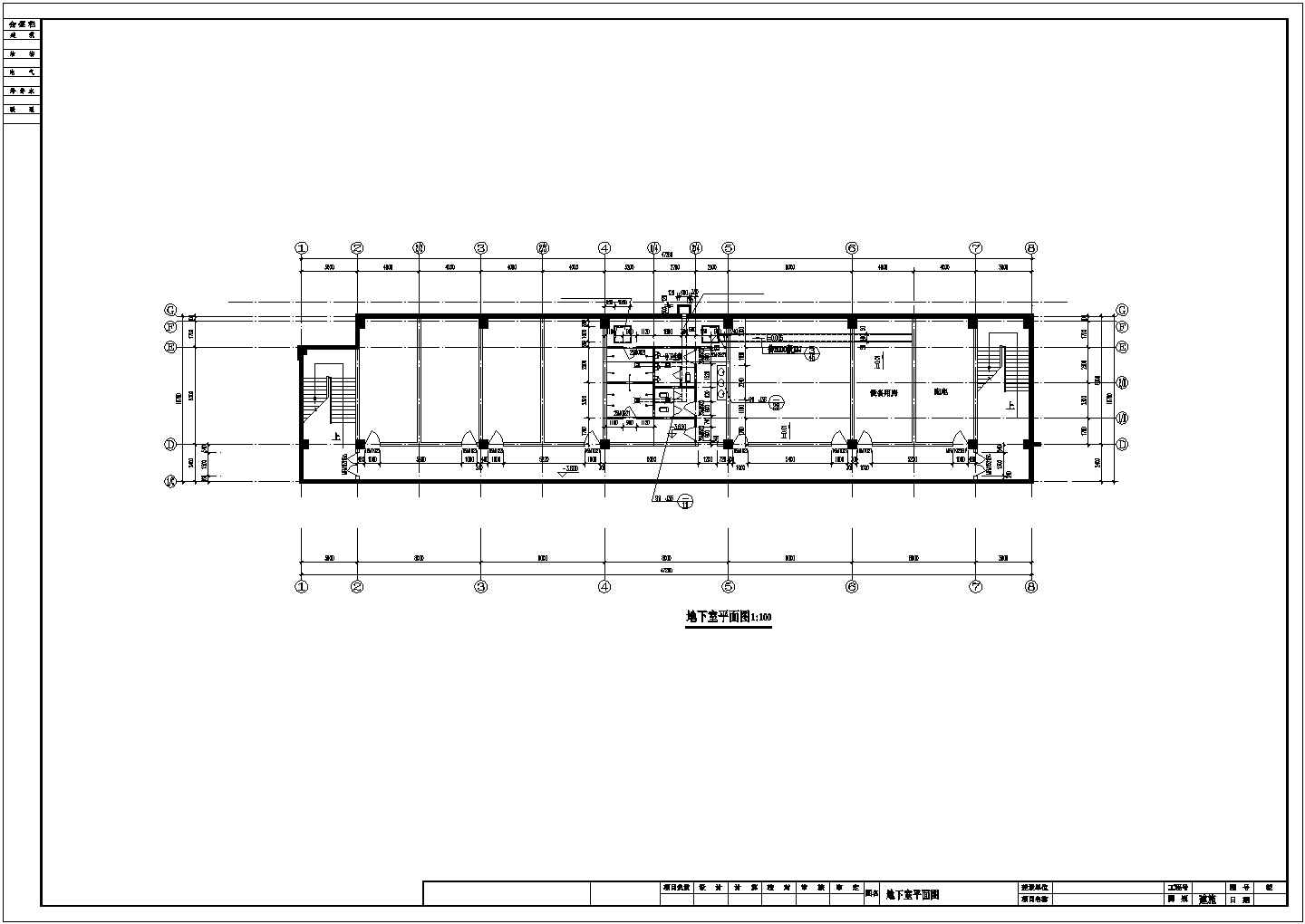 某5097㎡五层综合体育馆建筑全套图纸