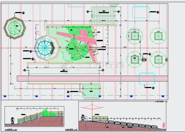 会龙山公园规划设计图纸 （全集）-图二
