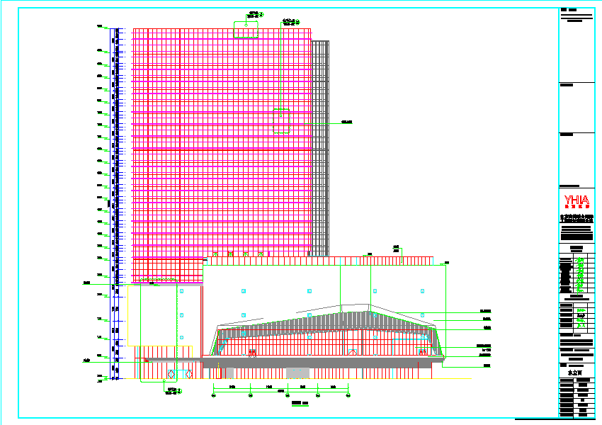 某办公楼方案CAD设计图