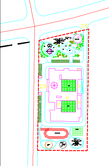 幼儿园建筑规划设计方案图-图一