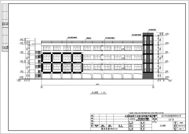 [苏州]某地区3069.50㎡五层厂房办公综合楼建筑施工套图（含节能设计）-图二