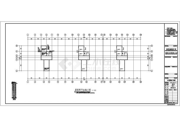 17层桩基础剪力墙结构住宅结构施工图-图二