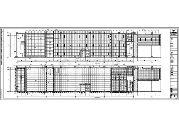 [南京]42094.55㎡多层框架结构涂装类工业厂房建筑施工图VIP-图二
