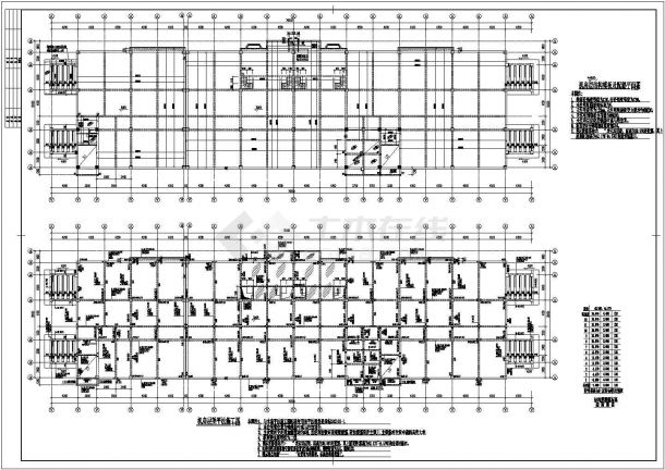 12层框架结构住宅楼结构施工图（预应力管桩）-图二
