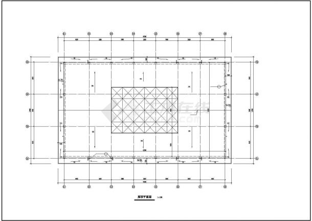 [合肥]某中学三层食堂、舞蹈教室、室内运动场建筑扩初图VIP-图一