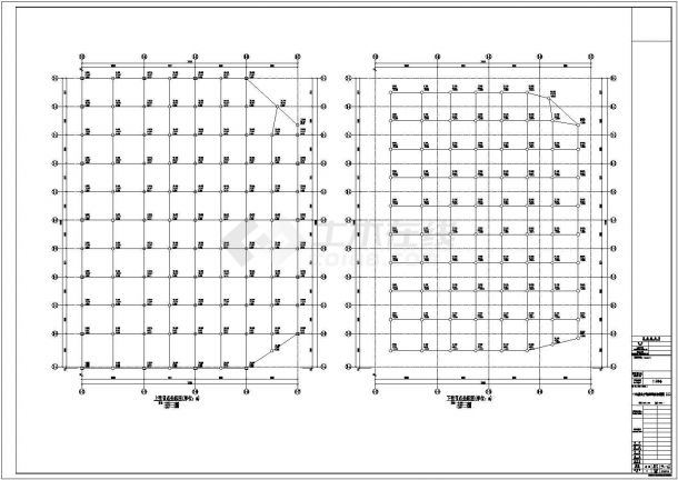 74层型钢框架-矩形核心筒结构超B级超高层综合楼结构施工图（含6层地下室）-图一
