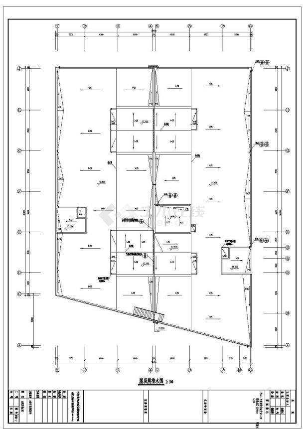 某住宅工程100773.2㎡五层立体车库方案扩初图VIP-图二