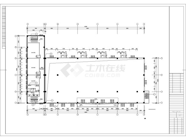 [大连]某13428平方米企业锅炉房建筑施工图-图二