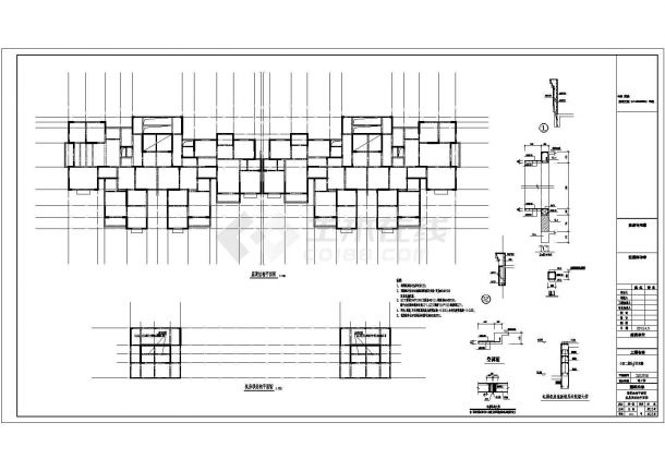 25层剪力墙结构住宅二期结构施工图（人工挖孔桩）-图一