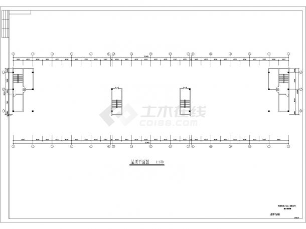 [江苏]45950㎡3层现代风格科技厂区建筑设计施工图（含效果图）VIP-图二